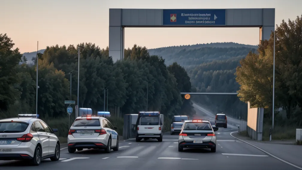 У Німеччині на кордоні затримали словака: мав неоплачений штраф, їхав без страхівки та під наркотиками