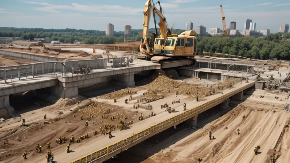 Рій бджіл спричинив травму робітника на будівництві моста в Німеччині