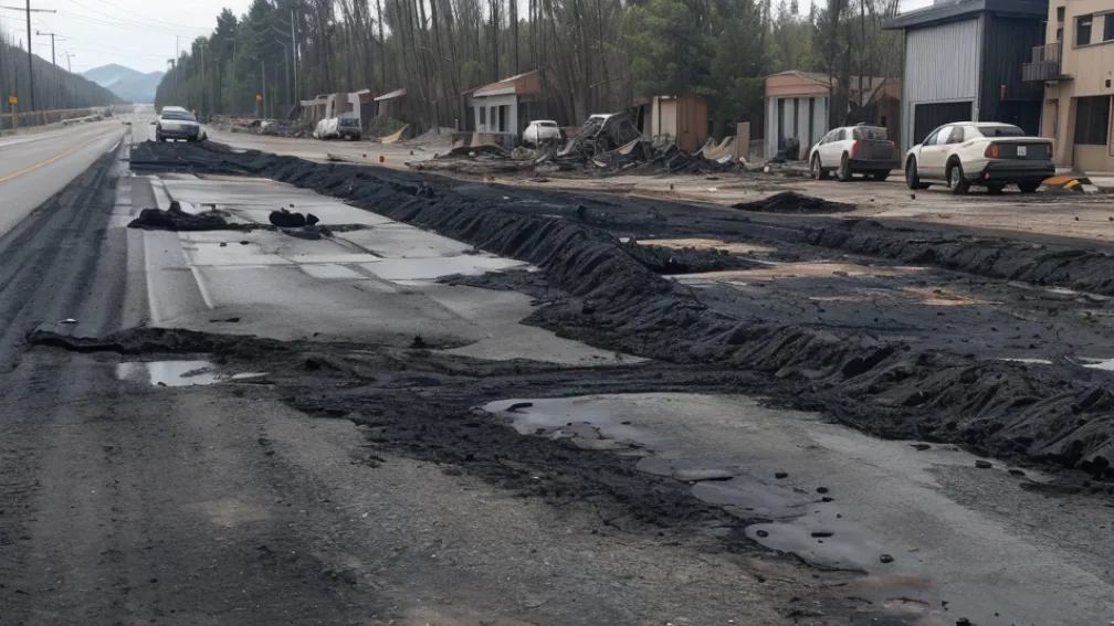 У Німеччині вибух асфальтоукладача: троє робітників отримали поранення