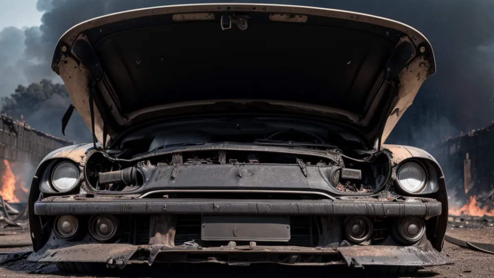 У Мангеймі загорівся BMW: водій самостійно загасив полум'я до приїзду рятувальників