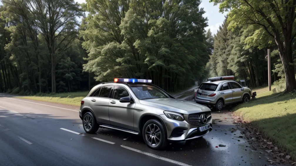Серйозна ДТП у Німеччині: Mercedes врізався в дерево під Лерте, двоє важко травмованих