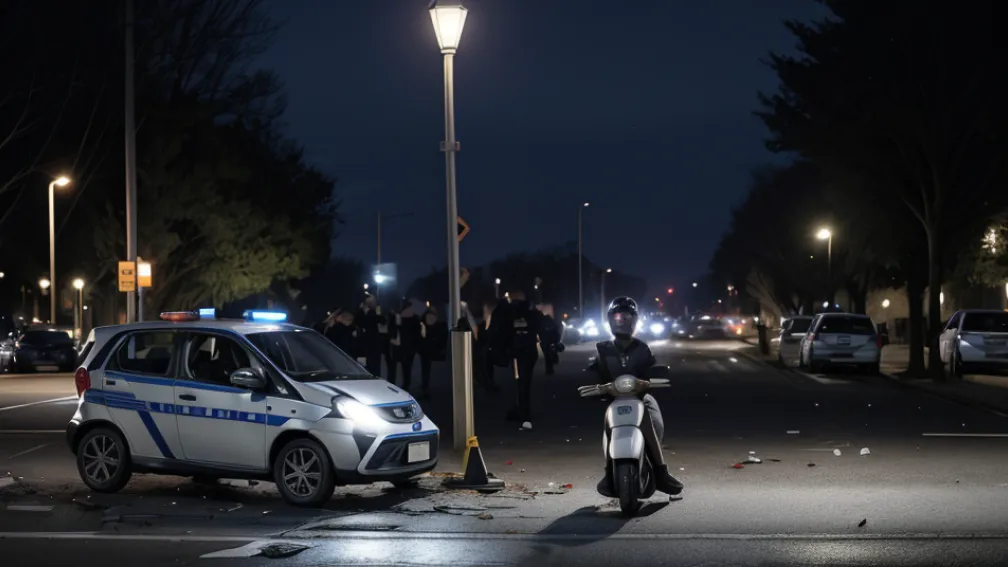 Переслідування в Німеччині: 14-річний скутерист тікав від поліції, спричинив ДТП і був затриманий