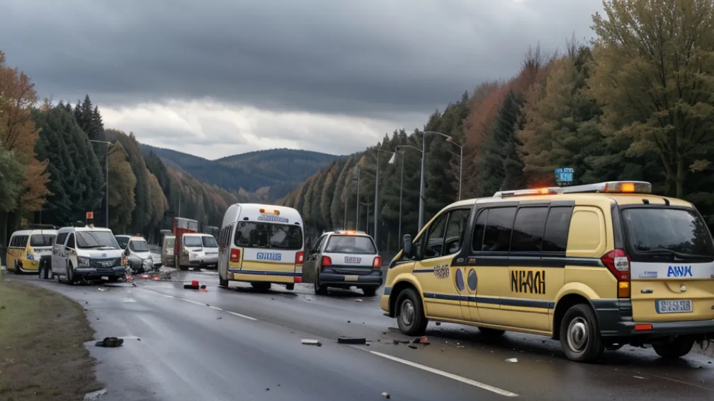 Смертельна ДТП у Німеччині: 10-річний хлопчик загинув у зіткненні таксі з автобусом