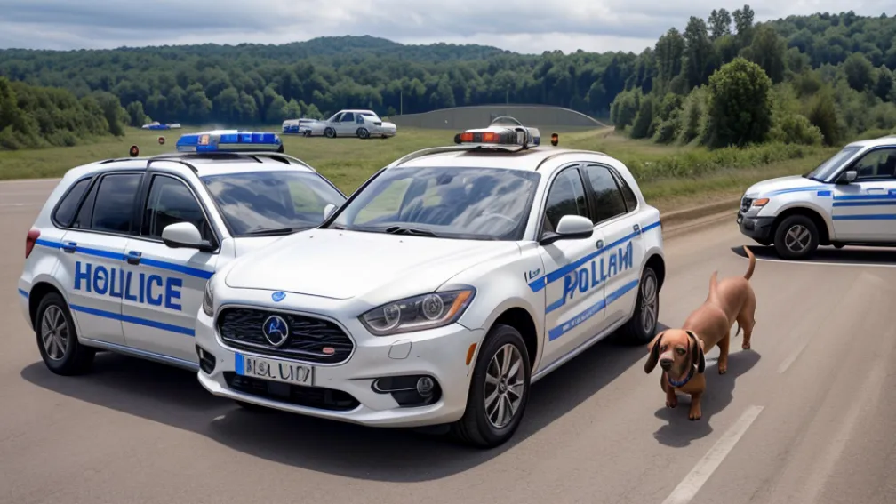 На кордоні Німеччини затримали румуна із сімома контрабандними цуценятами такс