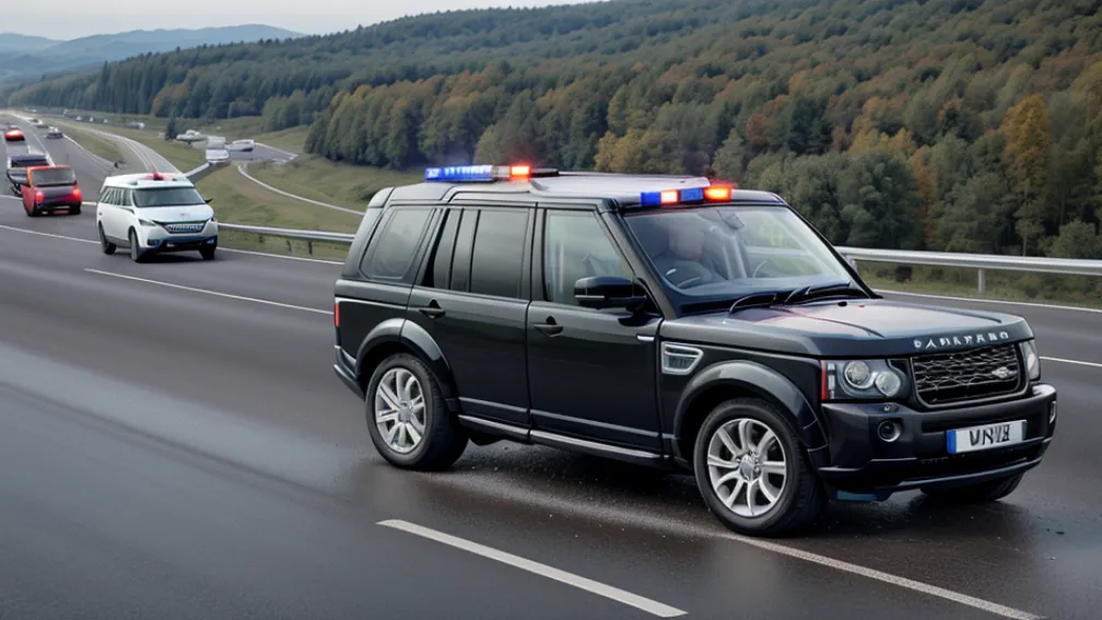 У Німеччині на автобані А7 перекинувся Land Rover: двоє постраждалих, загинув собака