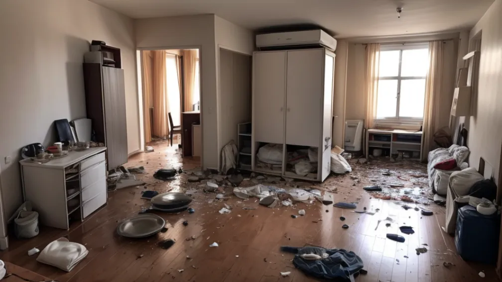 Жінка двічі влаштувала дебош у квартирі в Гаґені: поліція вигнала та заборонила повертатися