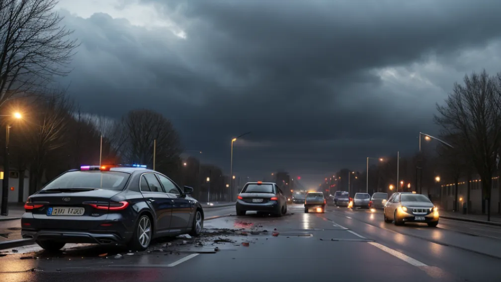 П'яний водій в Аугсбурзі спричинив низку ДТП: понад 2,3 проміле алкоголю