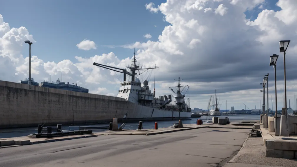 Незважаючи на мільярди на оборону: Ключовий військовий порт Німеччини в Гамбурзі занепадає