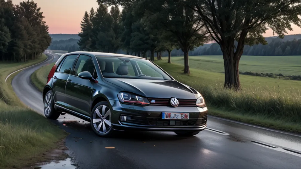 У Німеччині ДТП: 20-річний водій VW Golf заснув за кермом та перекинувся під Ульмом