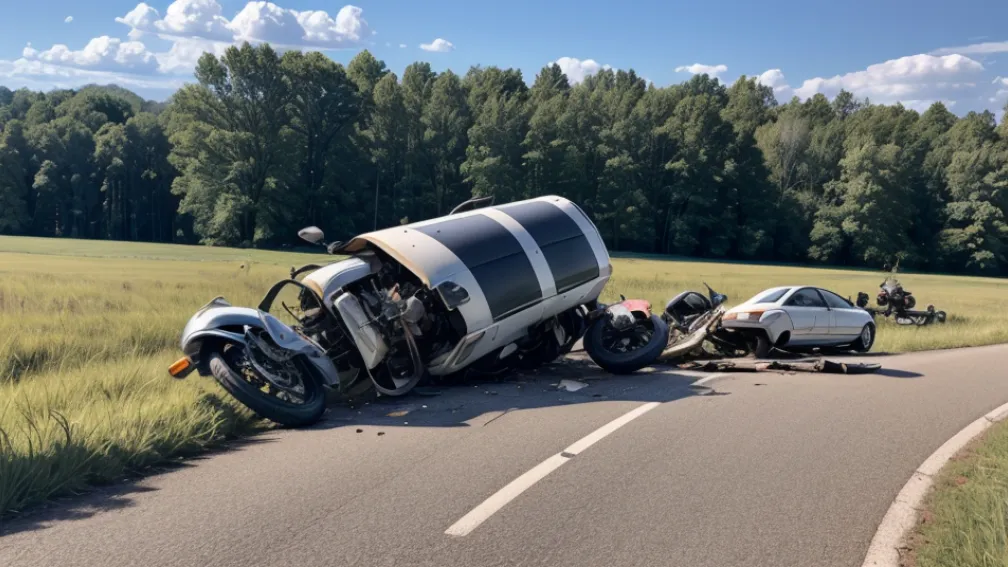 У Німеччині поблизу Софієнгофа мотоцикліст потрапив у важку ДТП
