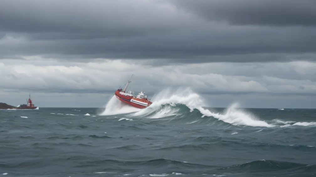Рятувальна операція в Балтійському морі: Двох моряків підняли з крижаної води поблизу Травемюнде