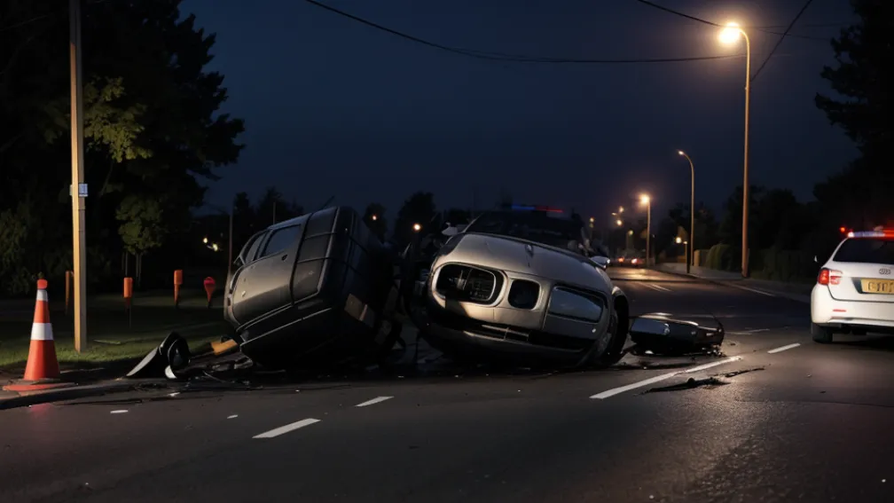 У Берліні 25-річна водійка напідпитку перекинулася в авто, госпіталізована з важкими травмами