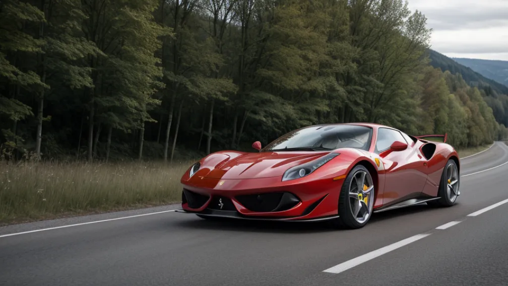 У Баварії розбився та повністю згорів Ferrari: двоє людей важко поранені