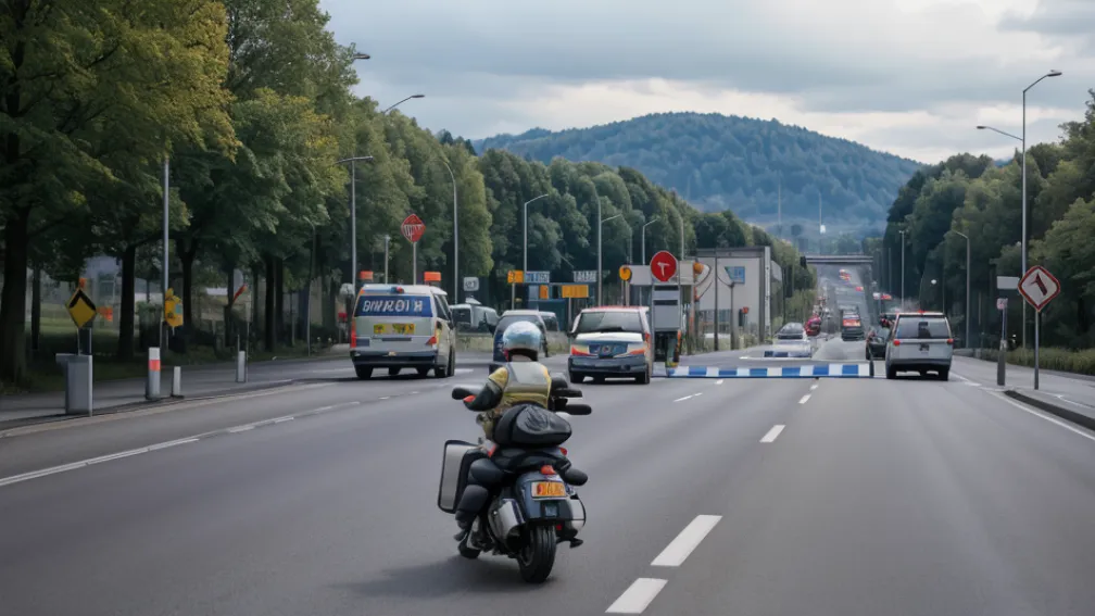 У Німеччині водій мопеда намагався втекти від поліції під час перевірки: його спіймали у Нойвіді