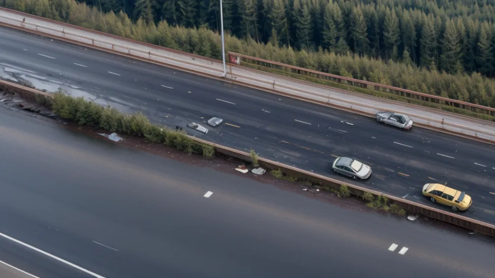 Аварія на трасі А643 у Німеччині: двоє постраждалих, рух обмежено