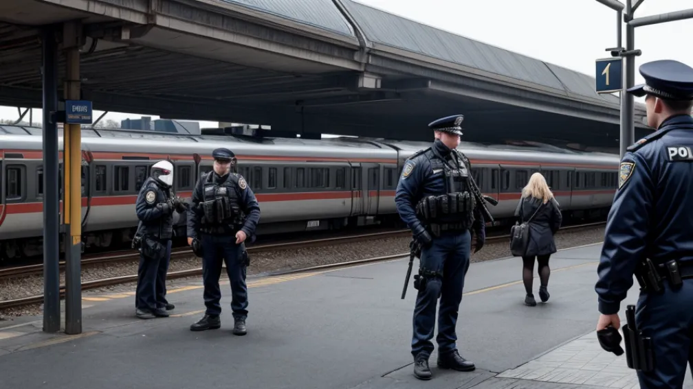 Чоловіка з ножами затримали на головному вокзалі Мангайма