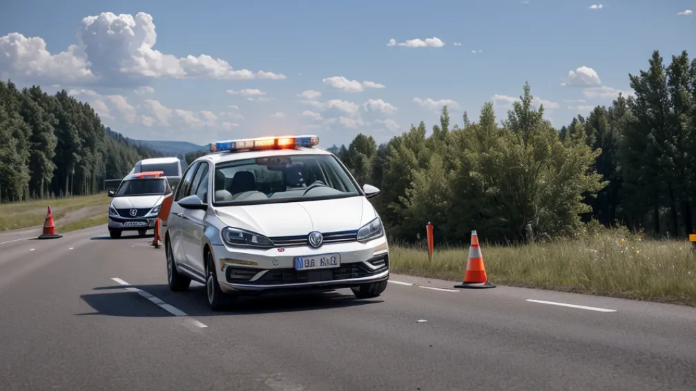 У Німеччині Volkswagen Golf зіткнувся з автобусом: є постраждалі та перекриття дороги