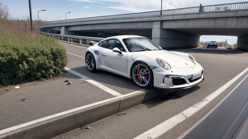 Збитки 200 тисяч євро: Водій Porsche важко травмований у ДТП на автобані A66 у Німеччині