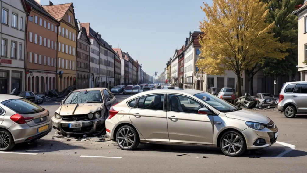 Аварія з трьома авто у Фрайбурзі: Водій Volkswagen виїхав на зустрічну