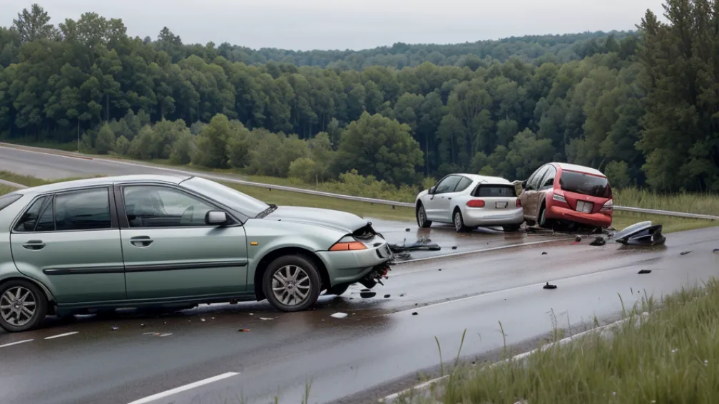Аварія на трасі А81 у Німеччині: Водійка врізалася у VW після небезпечного обгону