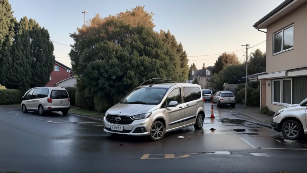 ДТП у Німеччині: Жінка за кермом фургона в’їхала в припарковану автівку заднім ходом