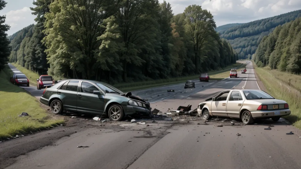 Небезпечне водіння спричинило ДТП поблизу Шлірбаха: є постраждалі та великі збитки