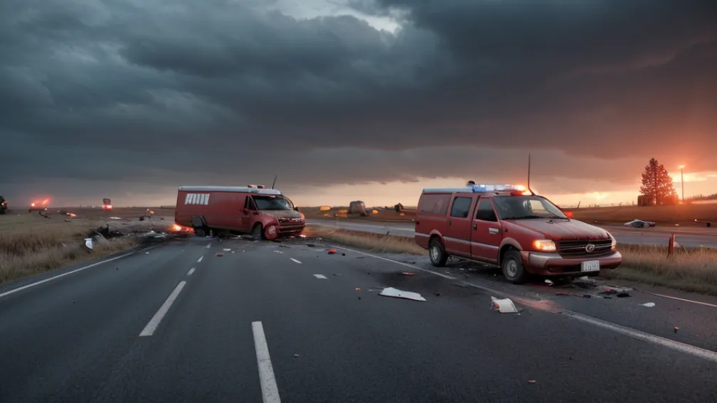 Смертельна аварія у Німеччині: VW Caddy зіткнувся лоб у лоб з вантажівкою, двоє загиблих