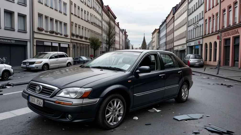У німецькій Гері з припаркованого авто викрали готівку, розбивши скло