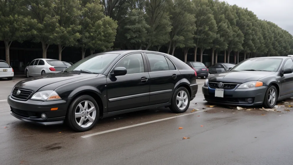У німецькому Майні невідомий водій втік з місця ДТП на парковці