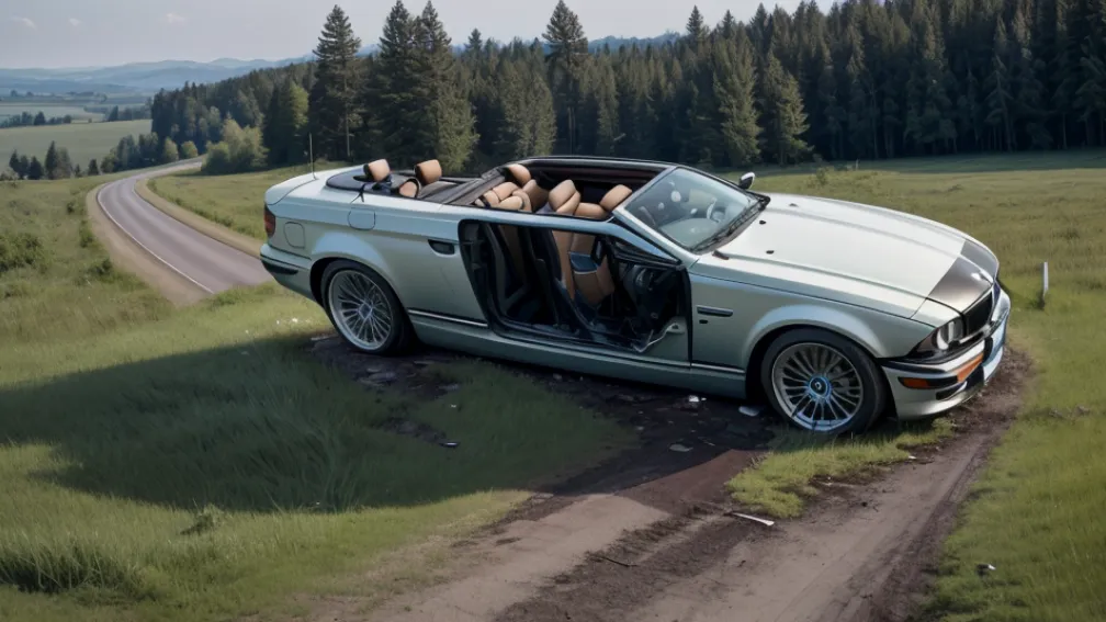 У Німеччині перекинувся BMW: важко травмовано водія та пасажирку