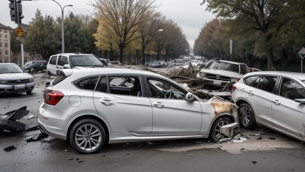 П'яний водій на Porsche спричинив масштабну ДТП у Штутгарті, залишивши по собі «поле уламків»