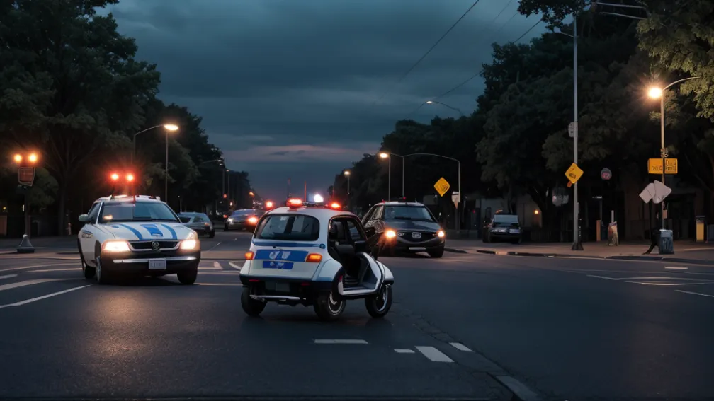 У Німеччині поліція зупинила двох нетверезих водіїв у Сезені: один на авто, інший на електросамокаті