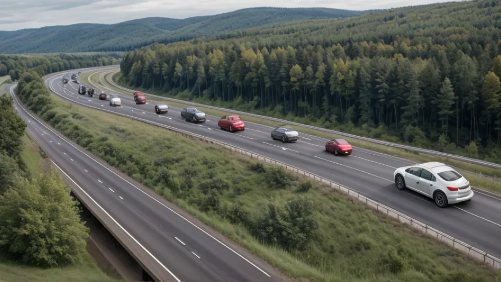 Аварія на автобані A65 в Німеччині: водій заснув за кермом