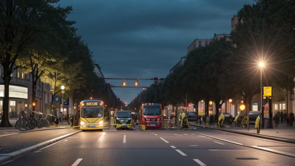 У Берліні автобус BVG збив велосипедистку на перехресті: є постраждалі