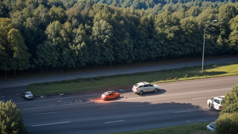 ДТП у Німеччині: Мотоцикліст врізався у нерухомий автомобіль на трасі B111 поблизу Цинновіца