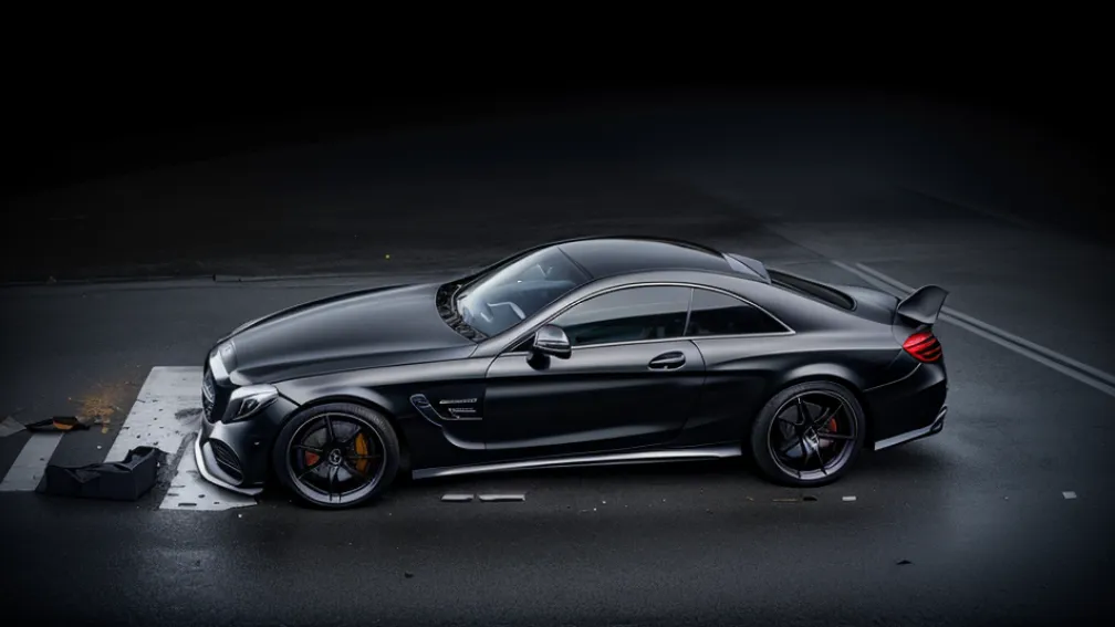 У Німеччині Mercedes-AMG "злетів" з траси та впав на парковку: троє постраждалих, поліція підозрює перегони
