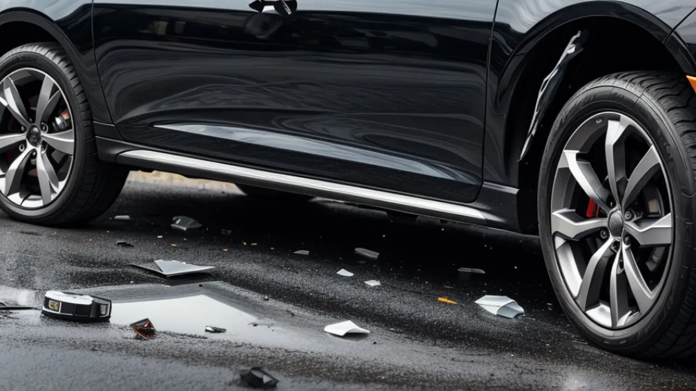 У Німеччині обікрали BMW 3 серії: винесли радіо, кермо та інші запчастини