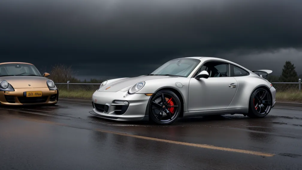 У Німеччині водій розбив Porsche 911 на мокрій трасі: Ймовірно, через швидкість