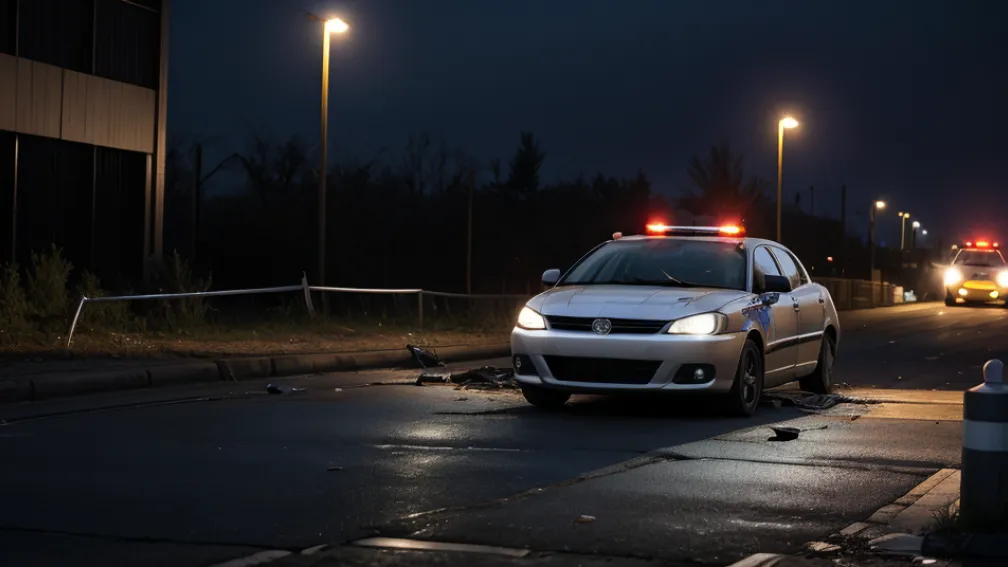 П'яний водій врізався в паркан в Ерфурті: понад 2 проміле, поліцію викликав друг
