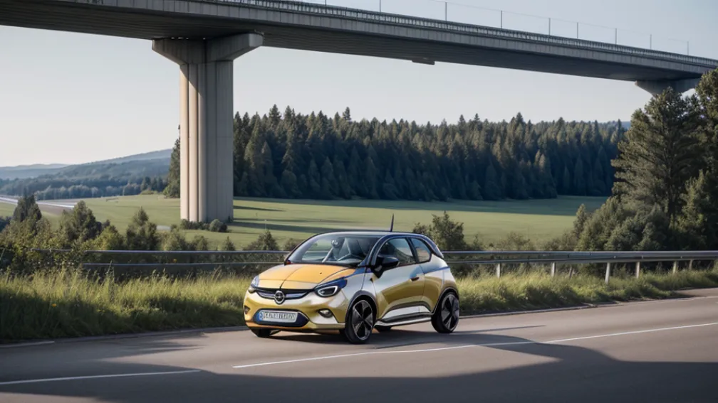 У Штутгарті жінка на Opel з’їхала з траси та врізалася у відбійник: є постраждала