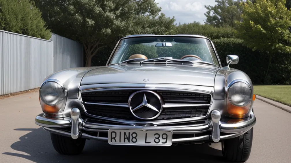 У німецькому Вісмарі з гаража викрали класичний Mercedes 560 SL вартістю 40 тисяч євро