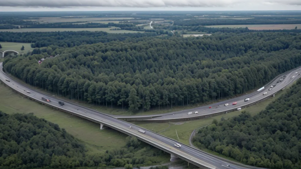 Транспортний колапс у Гамбурзі: Автобан A7 перекриють на вихідні через ремонт