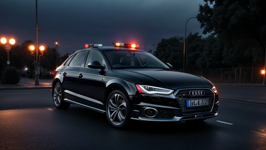 Гонитва від поліції в Німеччині: 19-річний водій Audi тікав від правоохоронців у Гефельсбергу