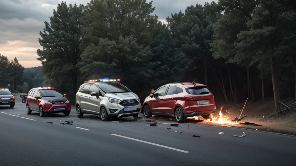 Масштабна ДТП у Німеччині: Молодий водій не пропустив авто при повороті, є важкопоранений