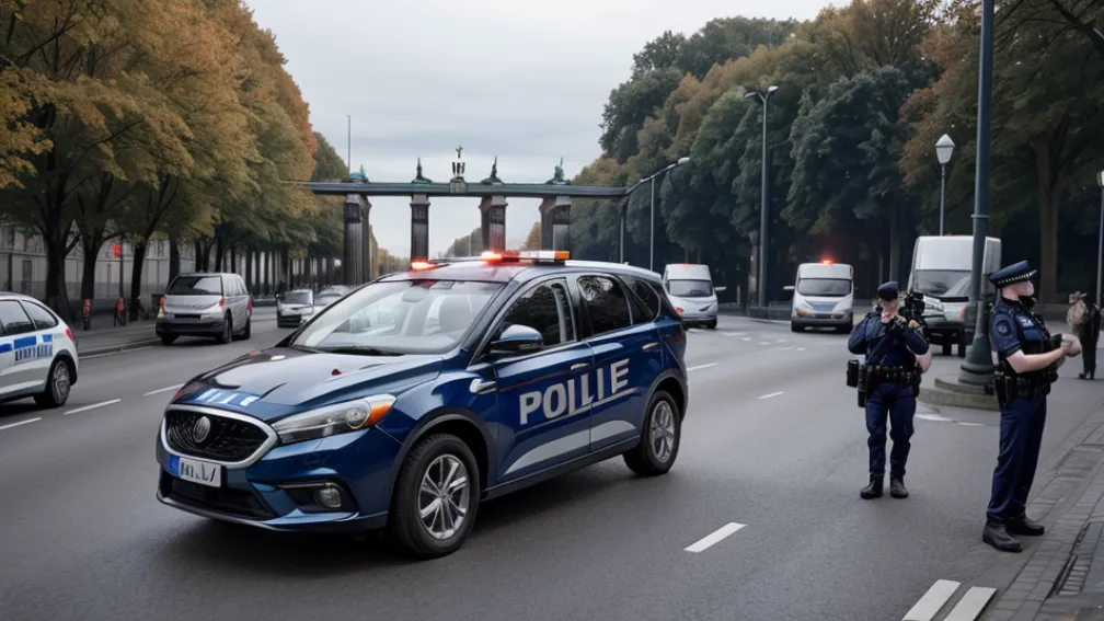 У Берліні поліцейський зробив селфі з реперами під час зйомок і має проблеми
