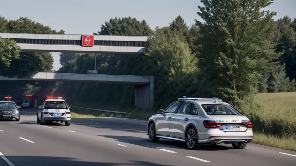 Дорожній конфлікт у Німеччині: Троє чоловіків напали на водія Mercedes після інциденту на трасі А5