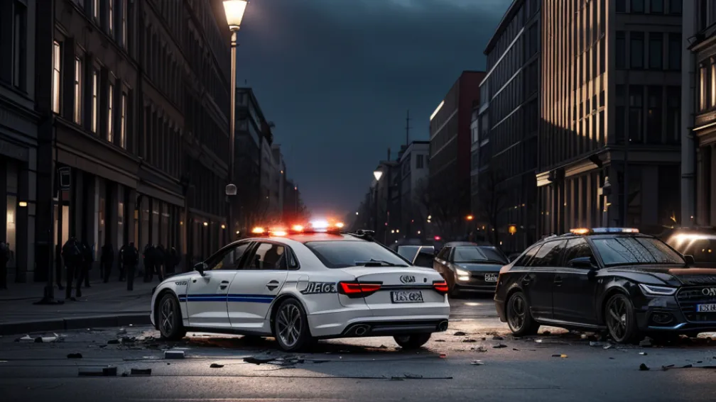 У Берліні 17-річний водій Audi влаштував гонитву та протаранив поліцейське авто: є поранені поліцейські