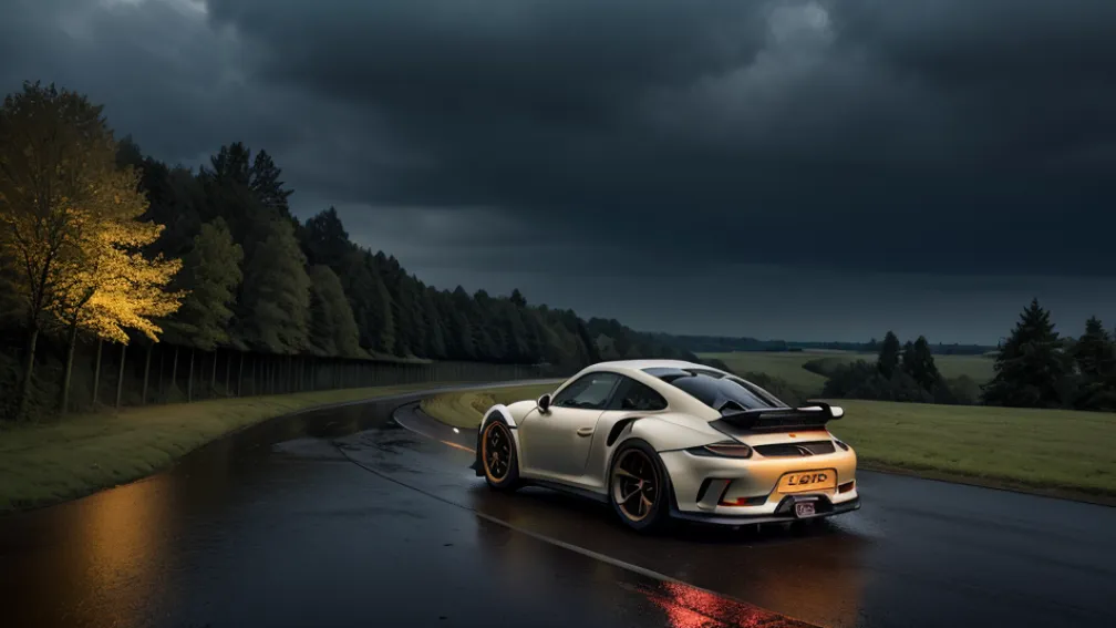 На трасі в Німеччині елітний Porsche 911 GT3 RS злетів у кювет з 15 метрів: авто знищено вщент