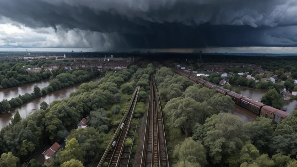 Шторм паралізував Берлін: зупинено рух S-Bahn, заблоковано залізницю на Гамбург, є постраждалі