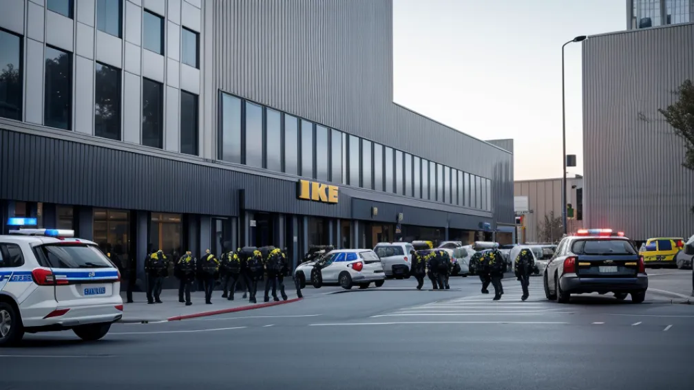 Масштабна операція в IKEA Гамбург: Звільнений співробітник погрожував повернутись озброєним